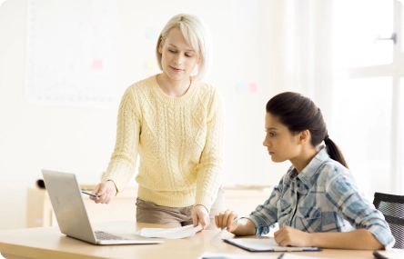 females-working-neat-office-together